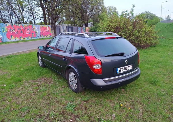 Renault Laguna cena 13800 przebieg: 196600, rok produkcji 2007 z Warszawa małe 121